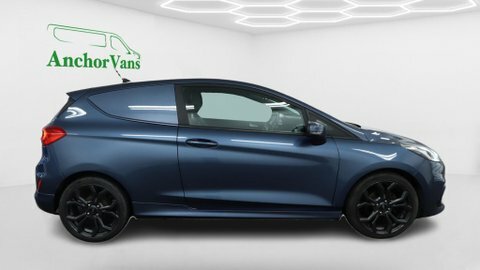 Ford Fiesta Swb L1h1 WN21UJW Blue #3