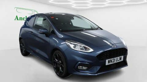 Ford Fiesta Swb L1h1 WN21UJW Blue #2