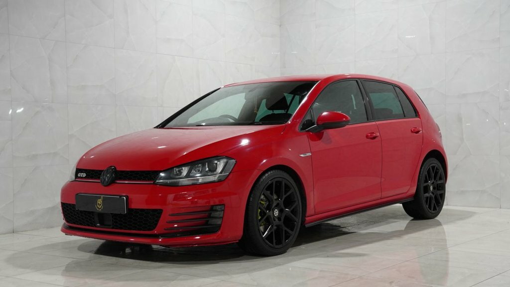 Volkswagen Golf Gtd Red #3