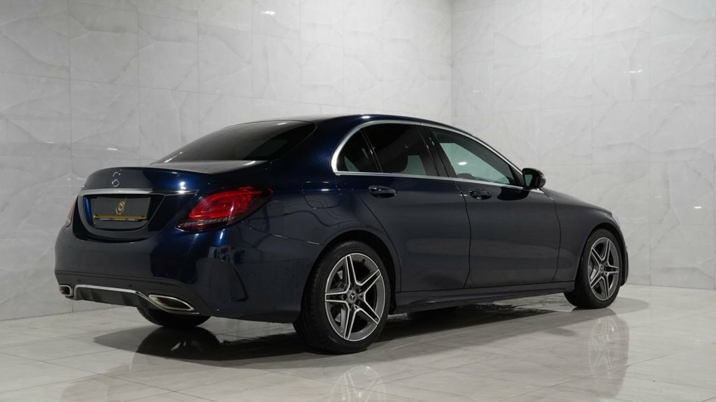 Mercedes-Benz C Class 2L Amg Line KS69DJO Blue #6