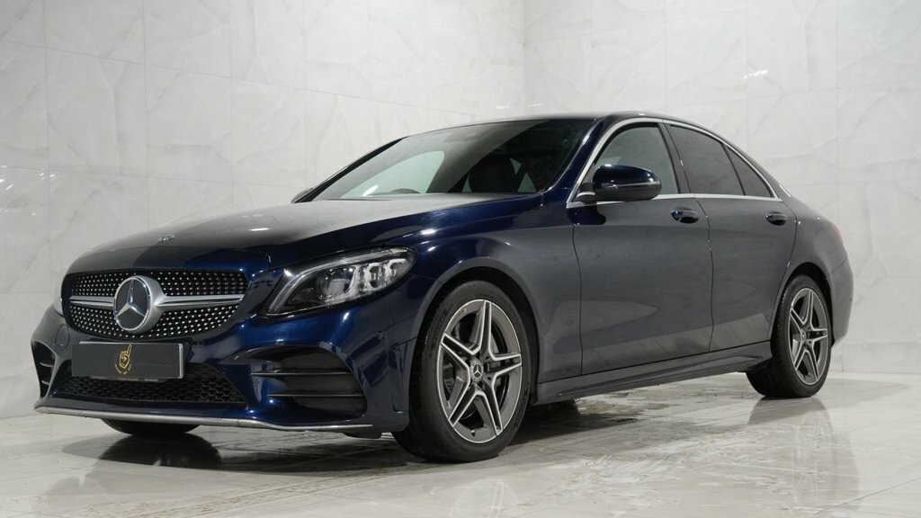 Mercedes-Benz C Class 2L Amg Line KS69DJO Blue #3