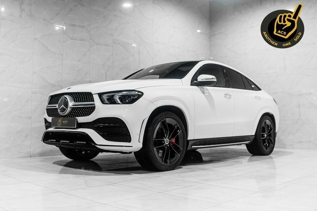 Mercedes-Benz GLE Coupe 2.9L Amg Line White #2