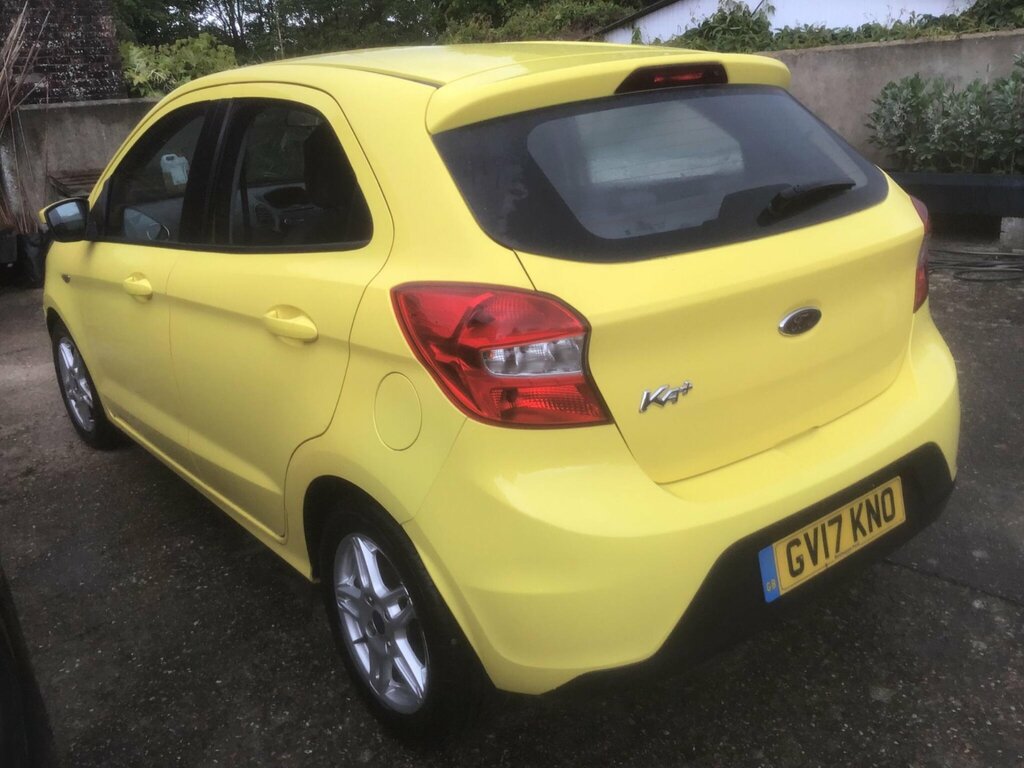 Ford KA+ 1.2 Ti-vct Zetec Euro 6 GV17KNO Yellow #4