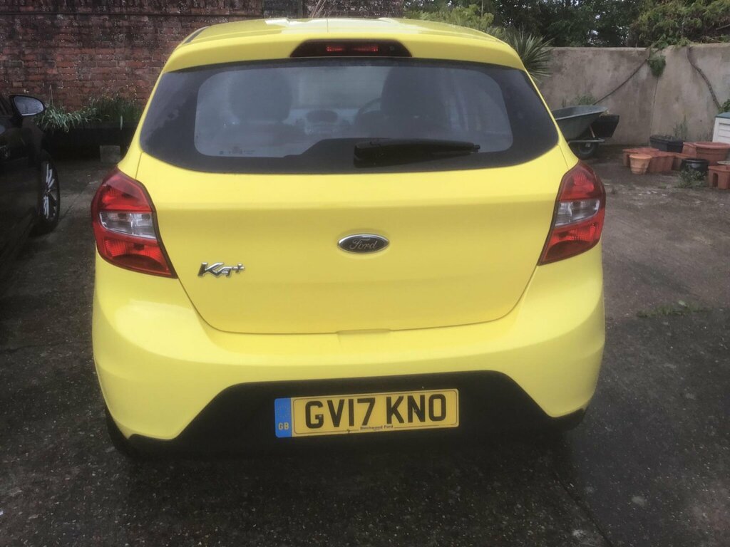 Ford KA+ 1.2 Ti-vct Zetec Euro 6 GV17KNO Yellow #5