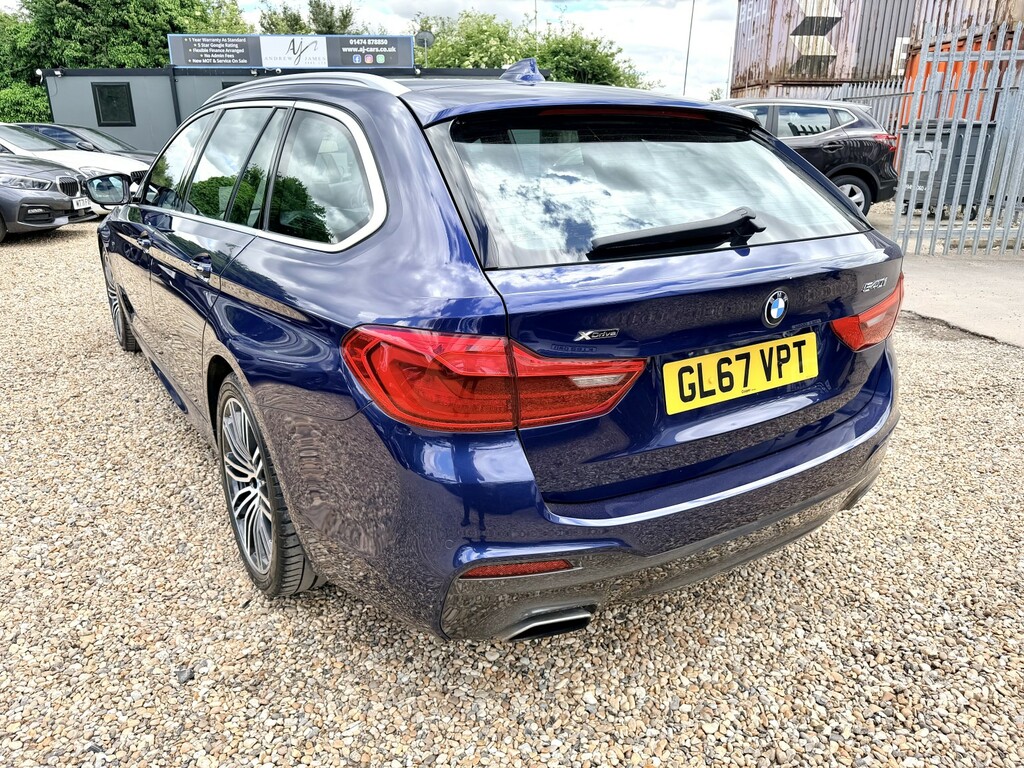 BMW 5 Series Estate 3.0 540I M Sport Touring Xdrive Euro 6 GL67VPT Blue #5