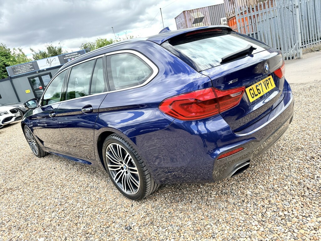 BMW 5 Series Estate 3.0 540I M Sport Touring Xdrive Euro 6 GL67VPT Blue #6