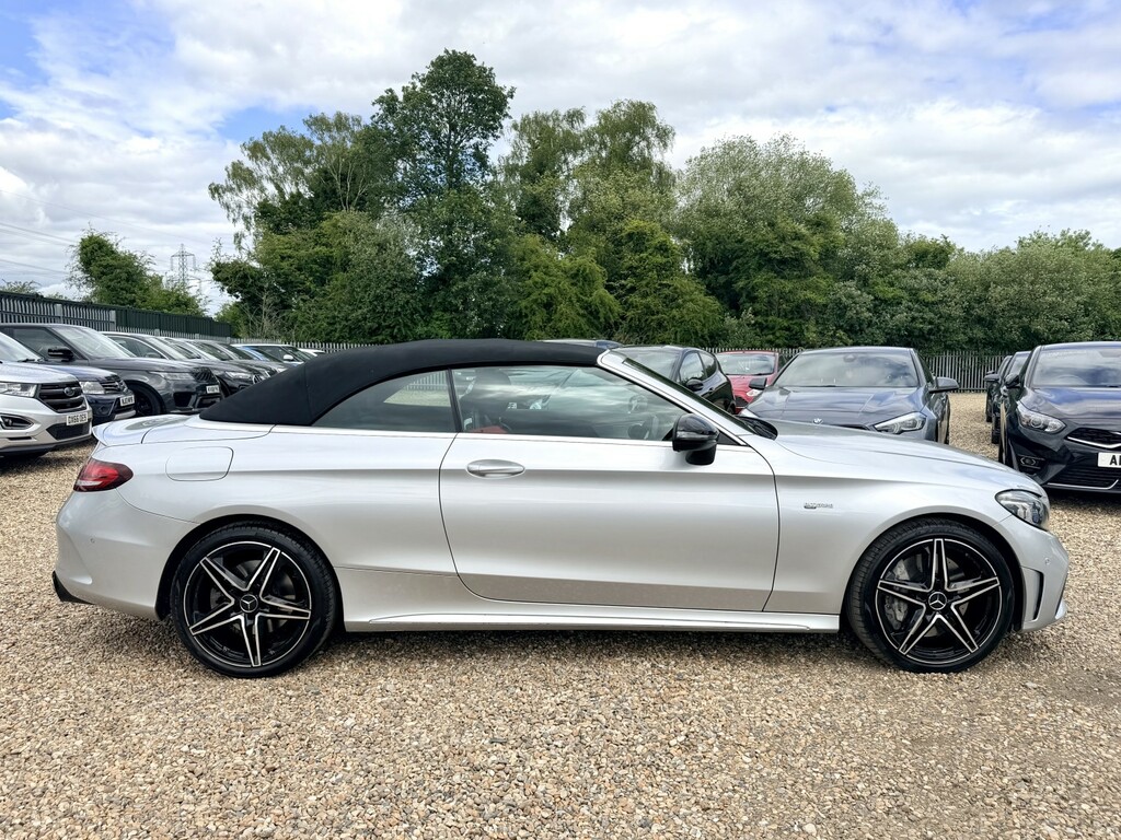 Mercedes-Benz C Class Convertible 3.0 C43 V6 Amg Premium Cabriolet Silver