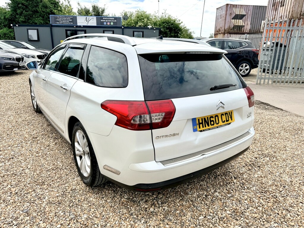 Citroen C5 Estate 2.0 Hdi 16V Exclusive 2010 White #6