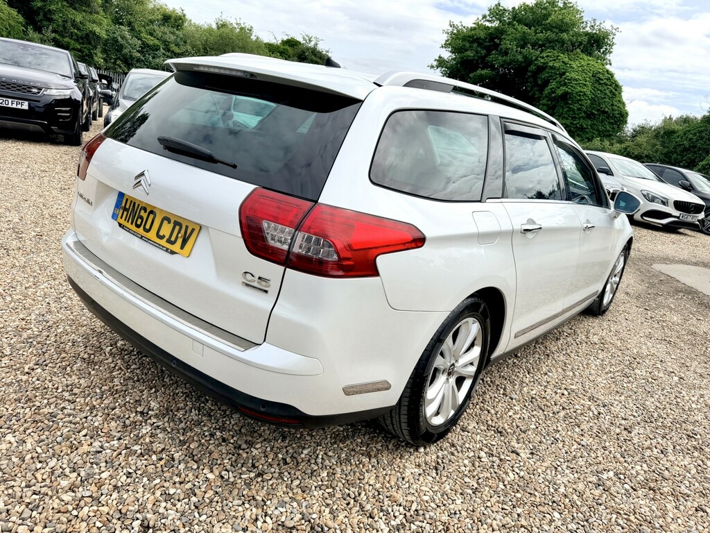 Citroen C5 Estate 2.0 Hdi 16V Exclusive 2010 White #3