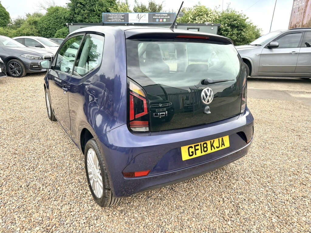 Volkswagen Up Hatchback 1.0 Move Up Euro 6 2018 GF18KJA Blue #5
