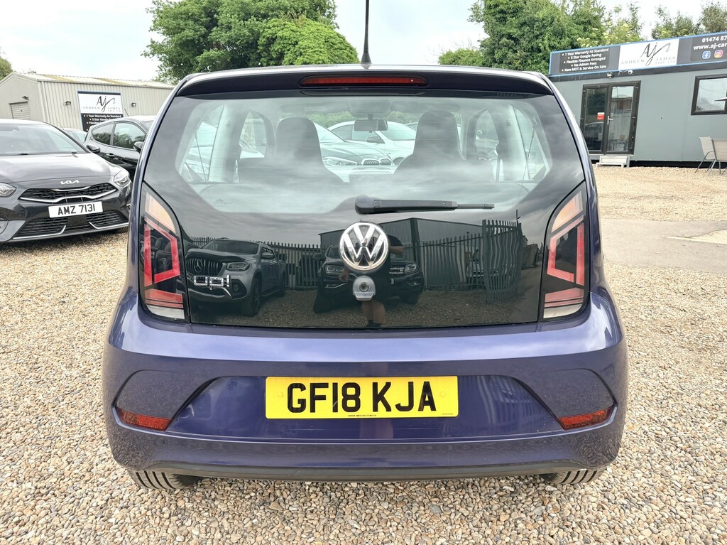 Volkswagen Up Hatchback 1.0 Move Up Euro 6 2018 GF18KJA Blue #4