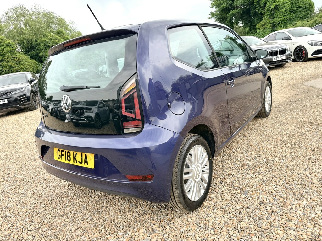 Volkswagen Up Hatchback 1.0 Move Up Euro 6 2018 GF18KJA Blue #2