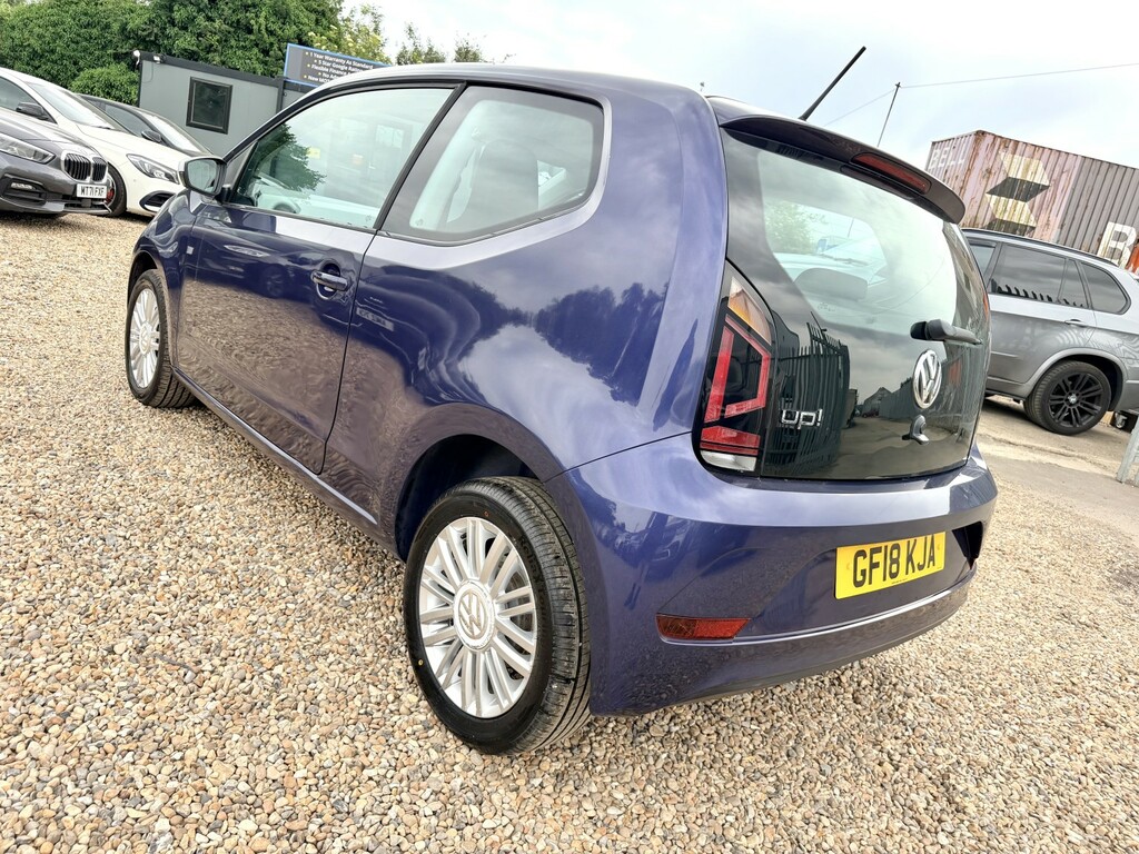 Volkswagen Up Hatchback 1.0 Move Up Euro 6 2018 GF18KJA Blue #6