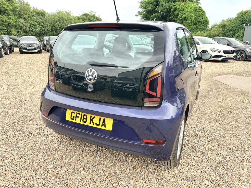 Volkswagen Up Hatchback 1.0 Move Up Euro 6 2018 GF18KJA Blue #3
