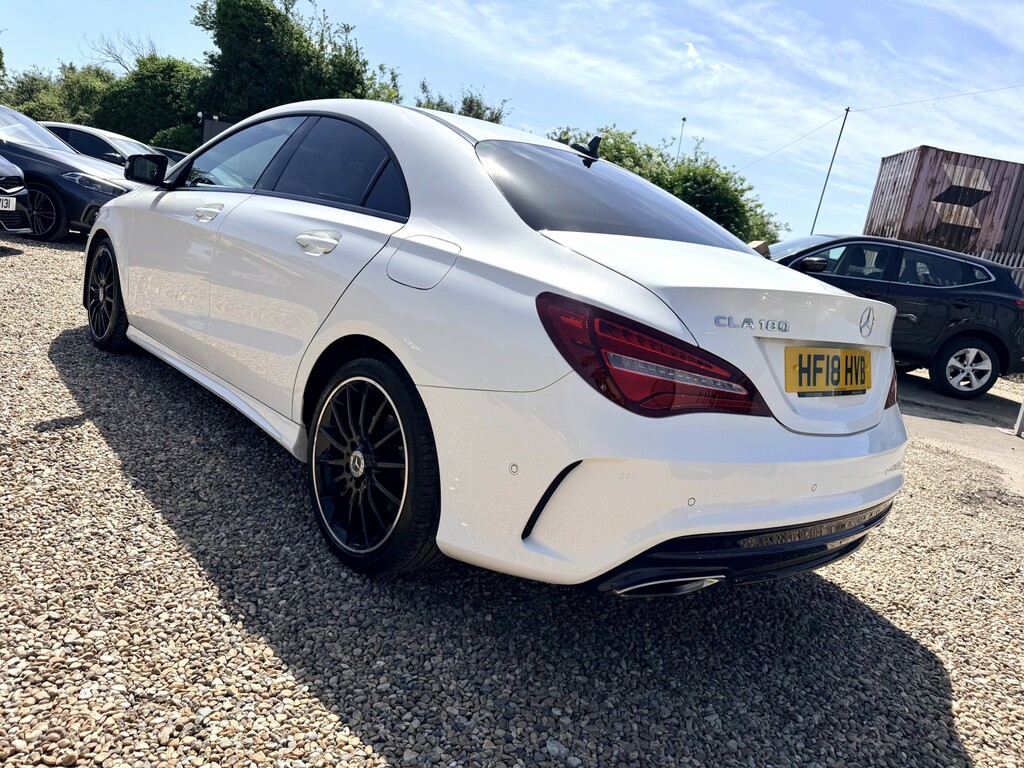 Mercedes-Benz CLA Class Saloon 1.6 Cla180 Amg Line Coupe Euro 6 2018 HF18HVB White #6
