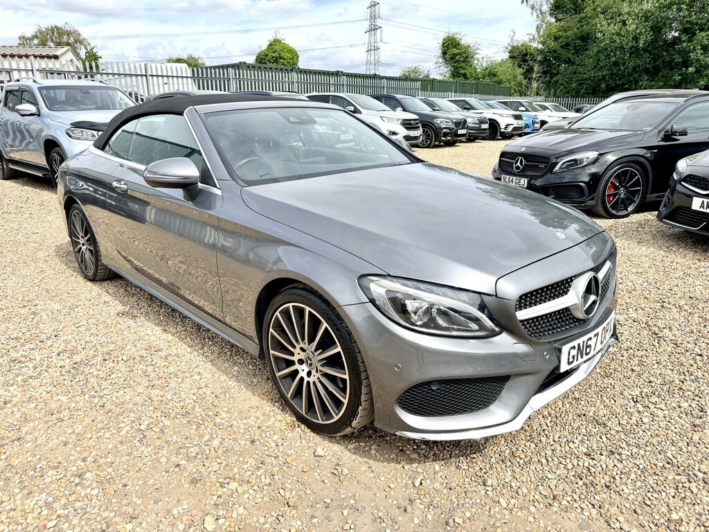 Mercedes-Benz C Class Convertible 2.1 C220d Amg Line Cabriolet Diese Grey
