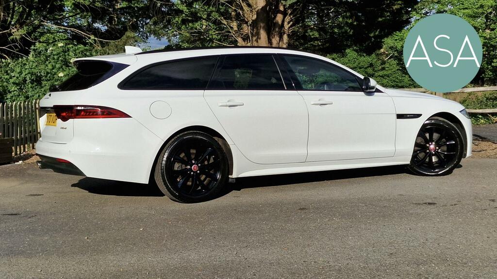 Jaguar XF Estate 2.0D R-sport Sportbrake Eur White #3