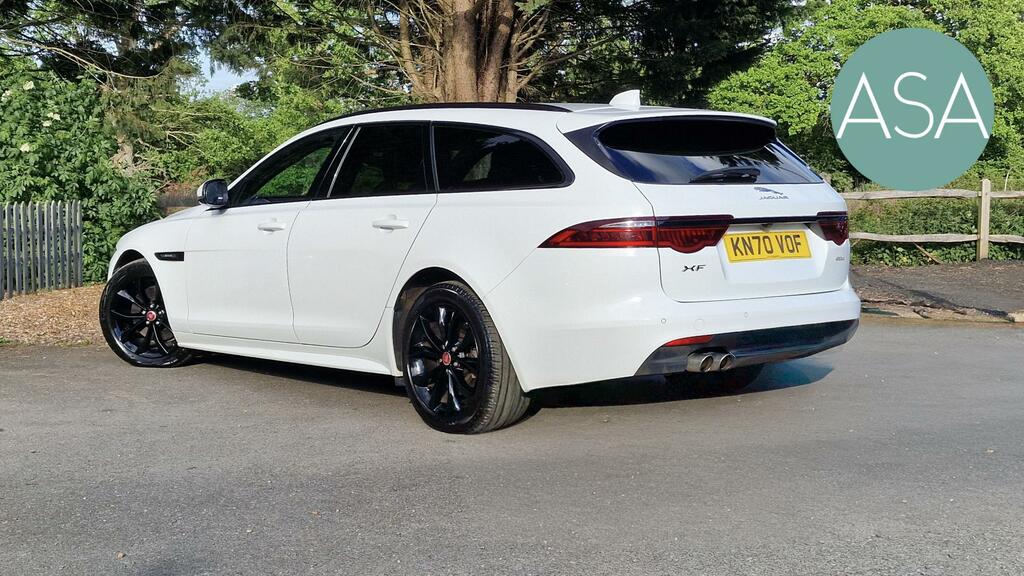 Jaguar XF Estate 2.0D R-sport Sportbrake Eur White #5