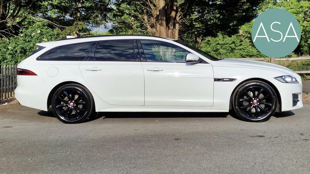 Jaguar XF Estate 2.0D R-sport Sportbrake Eur White #2