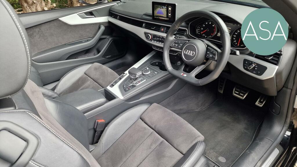 Audi A5 Convertible 2.0 Tfsi 40 S Line Convertible Pet Black #4