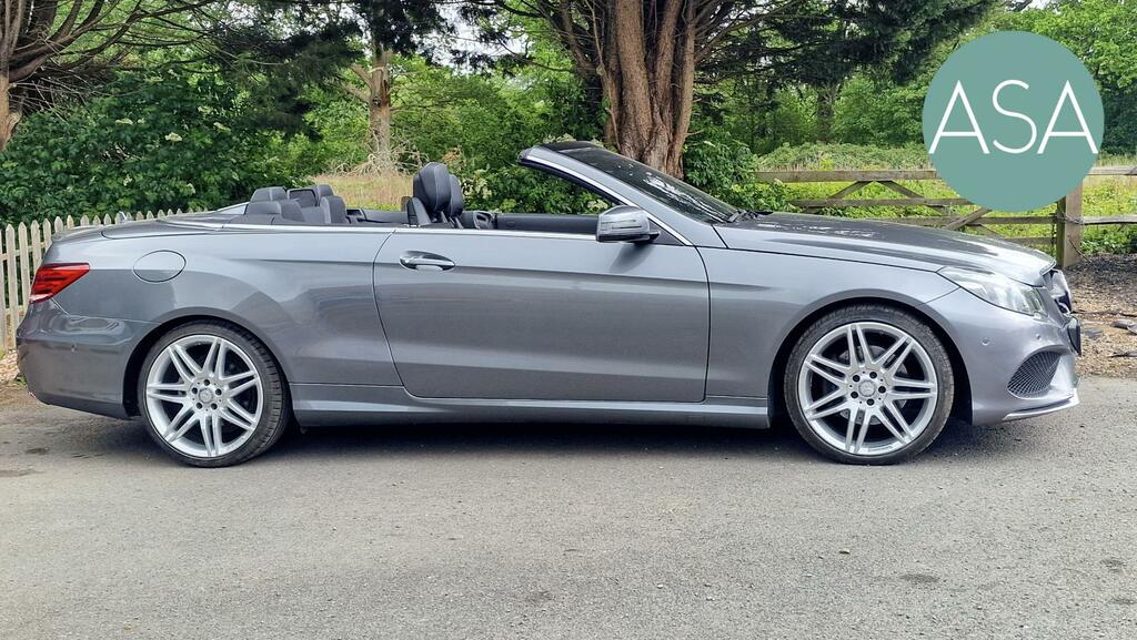 Mercedes-Benz E Class Convertible 2.1 E220d Amg Line Edition Premium C DC16FNV Grey #2