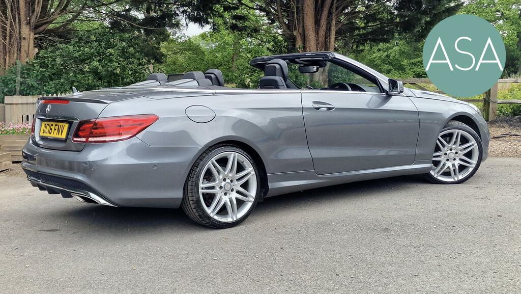 Mercedes-Benz E Class Convertible 2.1 E220d Amg Line Edition Premium C DC16FNV Grey #4