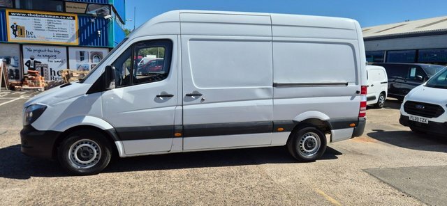 Mercedes-Benz Sprinter 314 Cdi Panel Van KT17EKK White #4