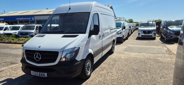 Mercedes-Benz Sprinter 314 Cdi Panel Van KT17EKK White #3