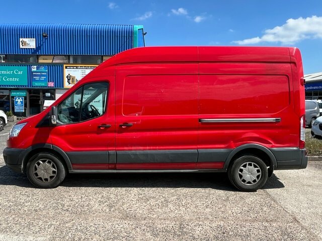 Ford Transit Custom 350 Ecoblue Panel Van GV18SFX Red #6