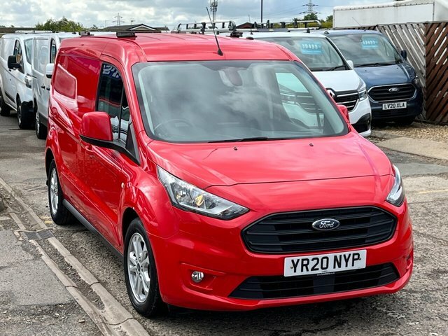 Ford Transit Connect 240 Ecoblue Limited Panel Red