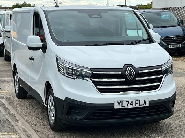 Renault Trafic Dci Blue Sl30 Advance YL74FLA White #3