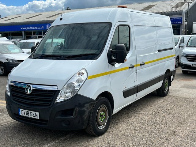 Vauxhall Movano Cdti 3500 Panel Van DV18BLN White #3