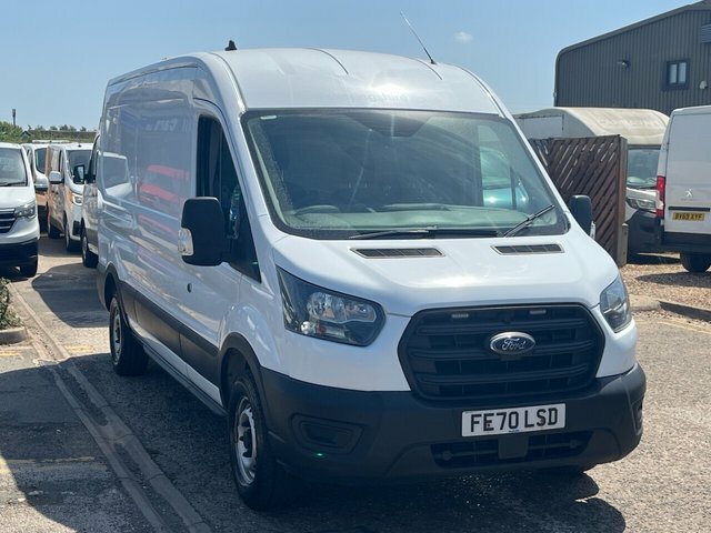 Ford Transit Custom 350 Ecoblue Leader Panel White