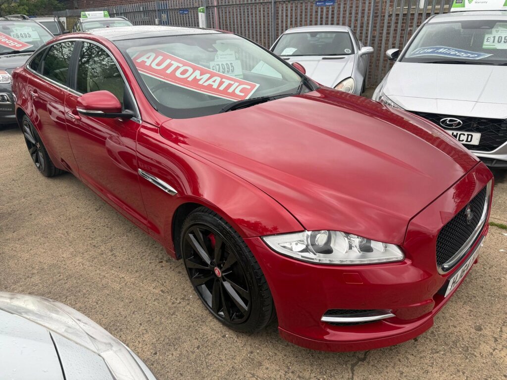 Jaguar XJ 3.0D V6 Portfolio Euro 5 Ss HJ64HYW Red #3