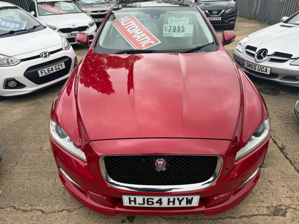 Jaguar XJ 3.0D V6 Portfolio Euro 5 Ss HJ64HYW Red #2