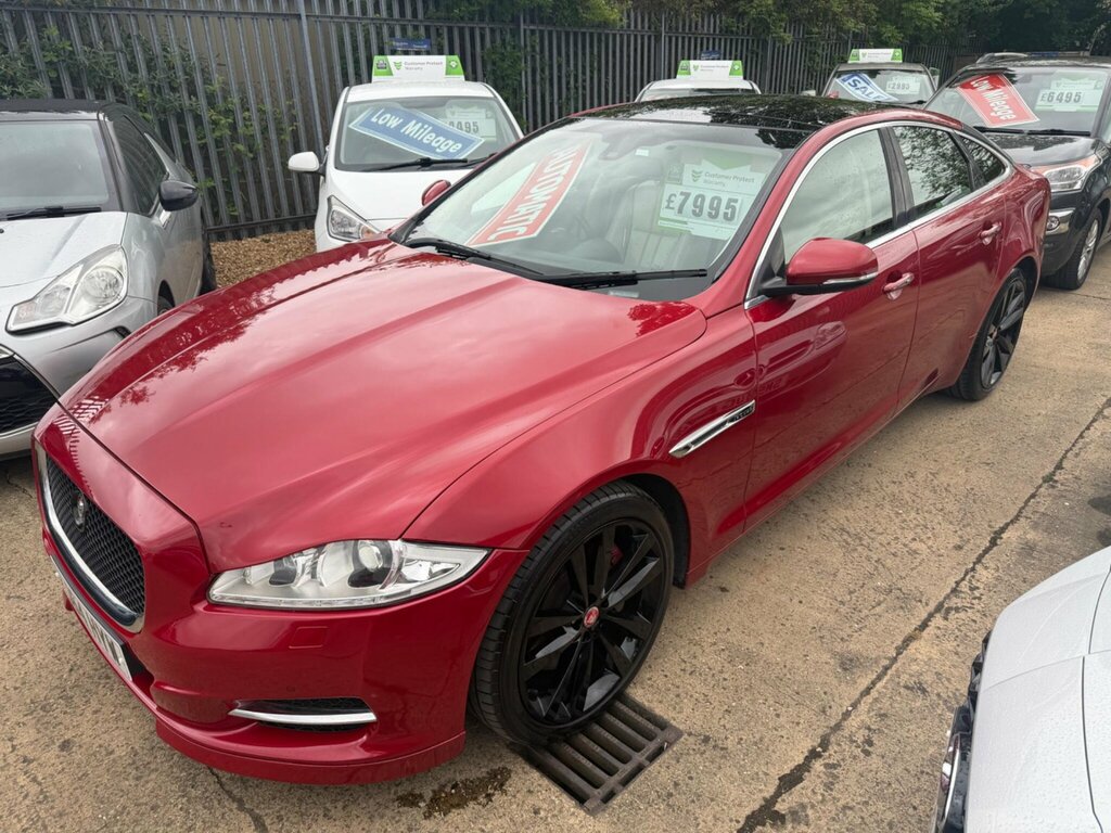 Jaguar XJ 3.0D V6 Portfolio Euro 5 Ss Red
