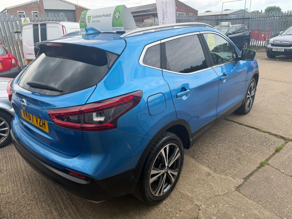 Nissan Qashqai 1.6 Dci N-connecta Euro 6 Ss VK67VZH Blue #5
