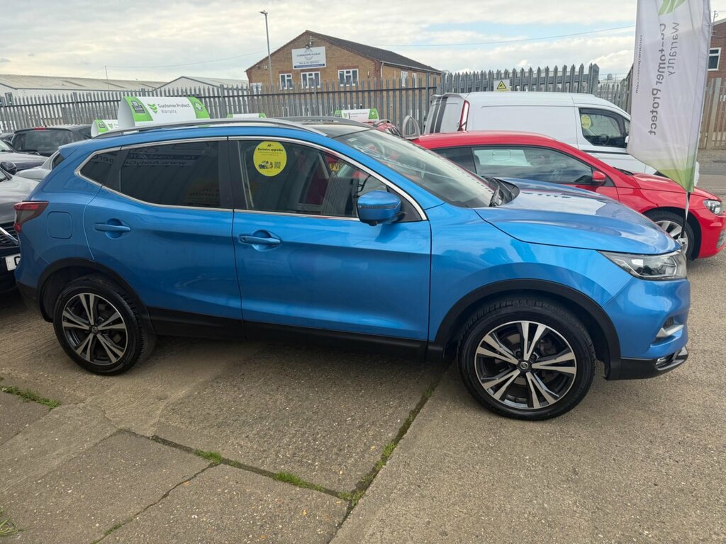 Nissan Qashqai 1.6 Dci N-connecta Euro 6 Ss VK67VZH Blue #4