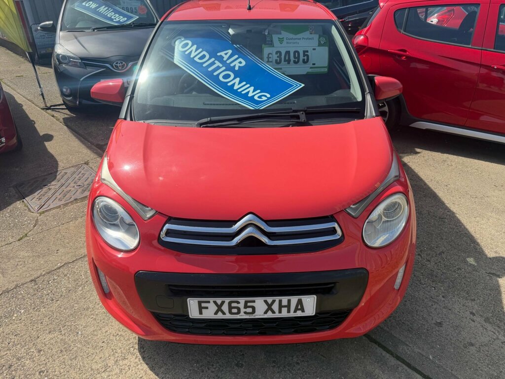 Citroen C1 1.0 Vti Feel Euro 5 Euro 5 FX65XHA Orange #5