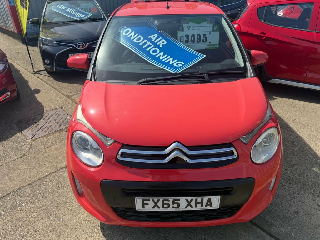 Citroen C1 1.0 Vti Feel Euro 5 Euro 5 FX65XHA Orange #2