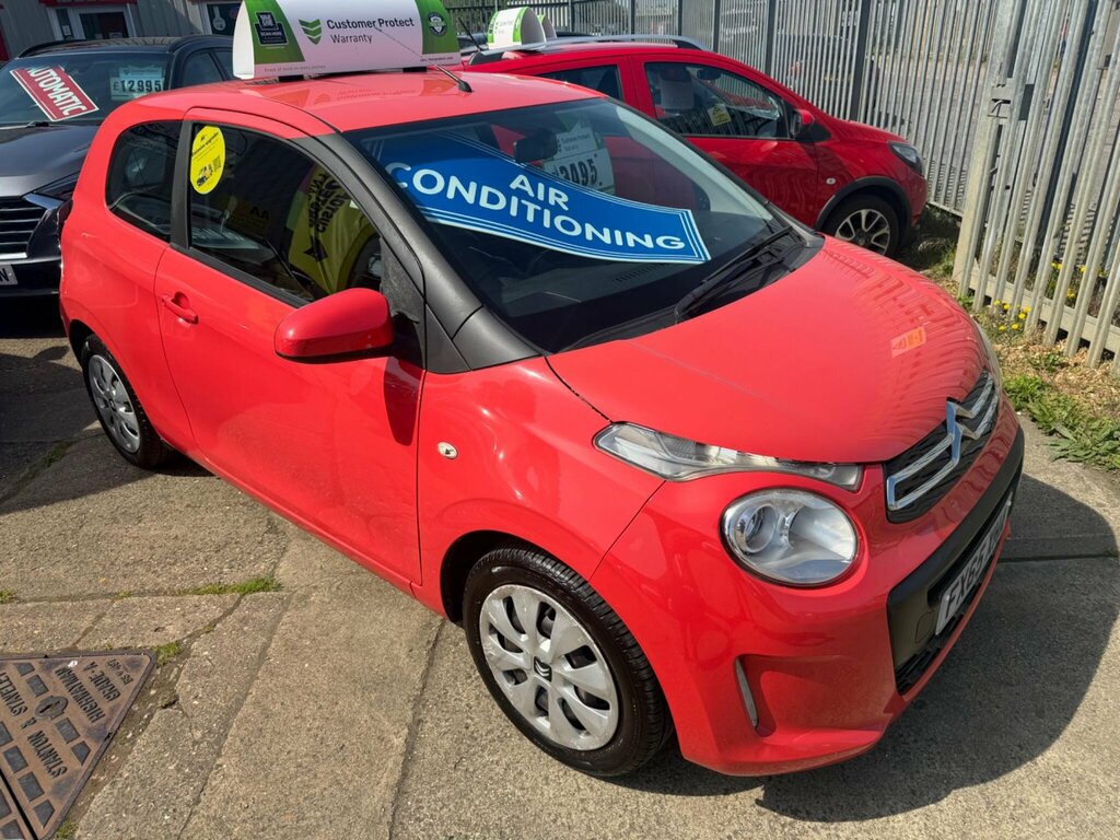 Citroen C1 1.0 Vti Feel Euro 5 Euro 5 FX65XHA Orange #6