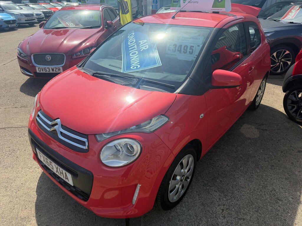 Citroen C1 1.0 Vti Feel Euro 5 Euro 5 FX65XHA Orange #4