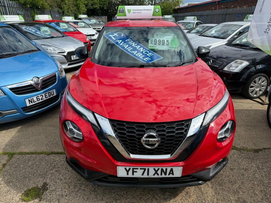 Nissan Juke 1.0 Dig-t Acenta Euro 6 Ss YF71XNA Red #2