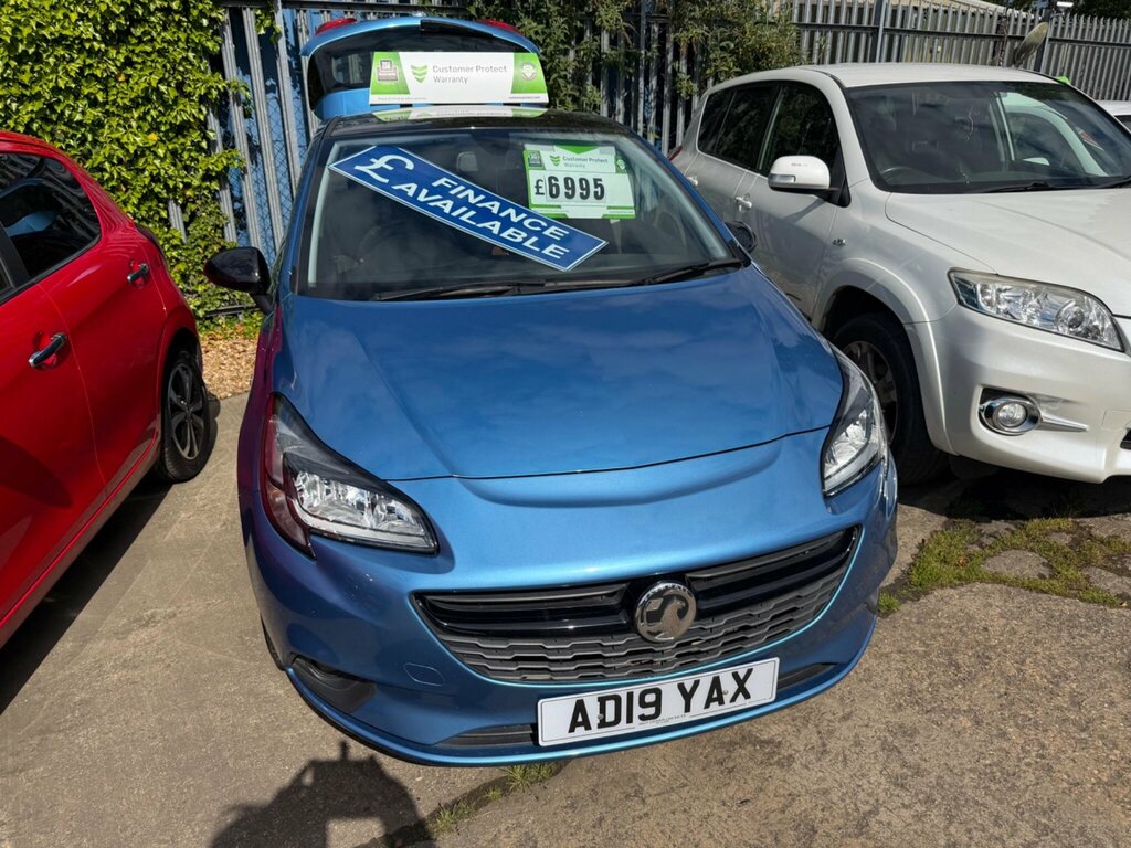 Vauxhall Corsa 1.4I Ecotec Griffin Euro 6 AD19YAX Blue #2