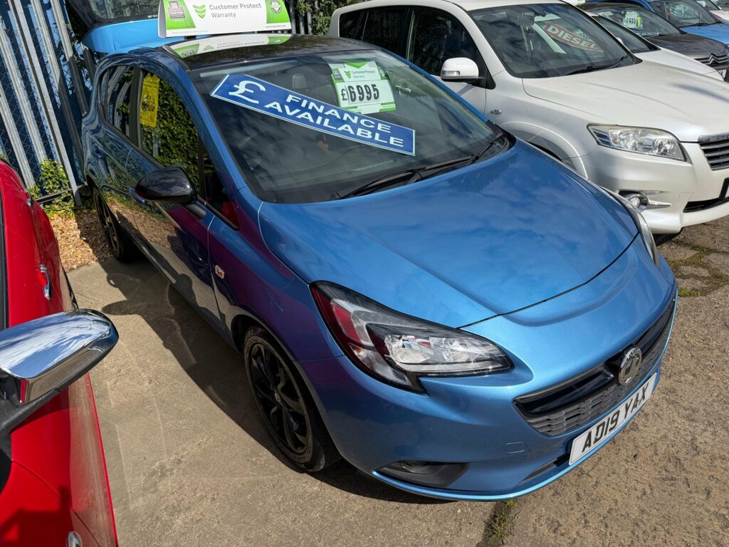 Vauxhall Corsa 1.4I Ecotec Griffin Euro 6 AD19YAX Blue #3