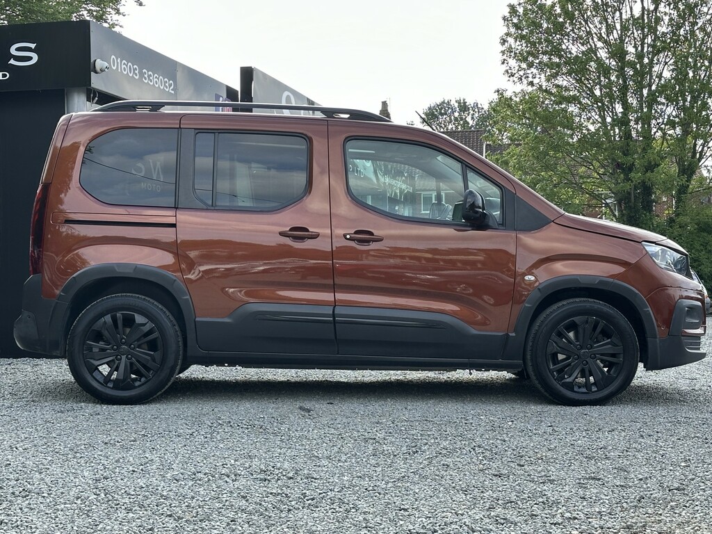 Peugeot Rifter Mpv 1.5 Bluehdi Gt Line Bronze 20 EA68PMV Brown #5