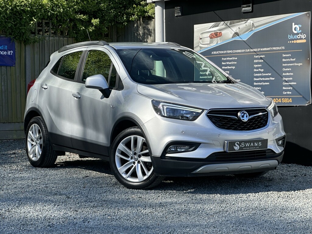 Vauxhall Mokka X Suv 1.6 Cdti Design Nav Silver 2017 2 Silver #2