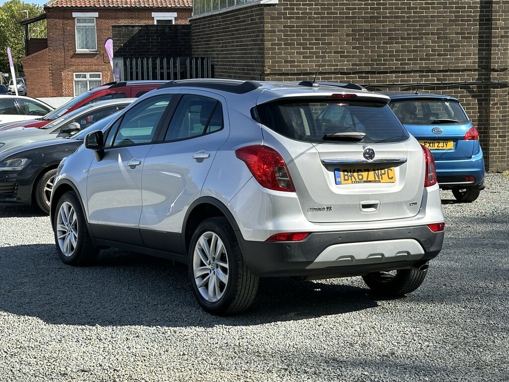 Vauxhall Mokka X Suv 1.6 Cdti Design Nav Silver 2017 2 Silver #3