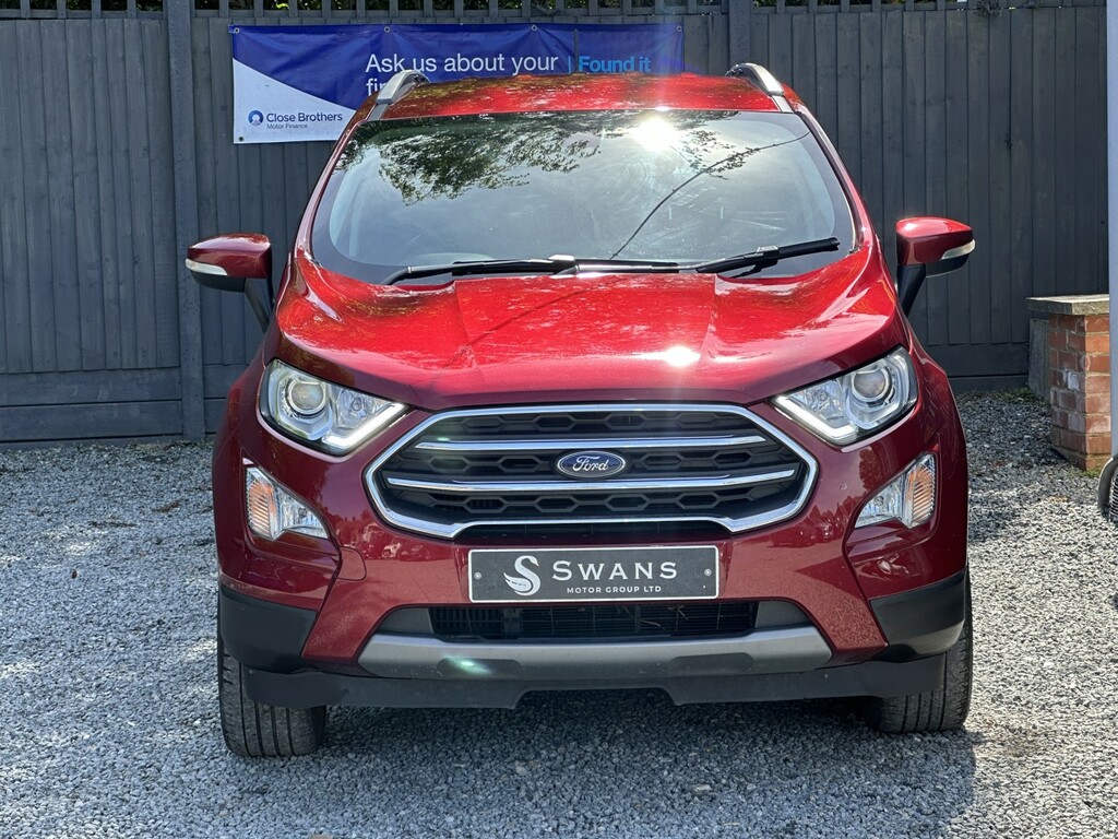Ford Ecosport Suv 1.0 T Ecoboost Titanium Red 2018 AP18DJO Red #4