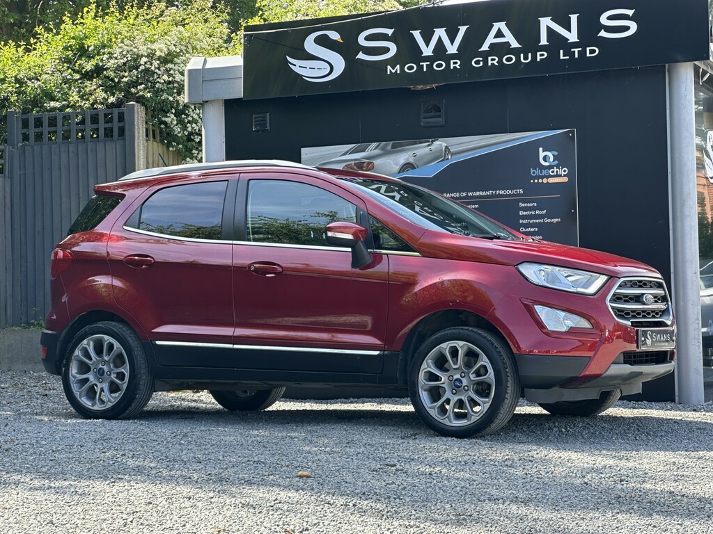 Ford Ecosport Suv 1.0 T Ecoboost Titanium Red 2018 AP18DJO Red #2